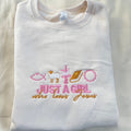 Just a Girl Who Loves Jesus Sweatshirt
