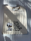 Snoopy Faith crewneck