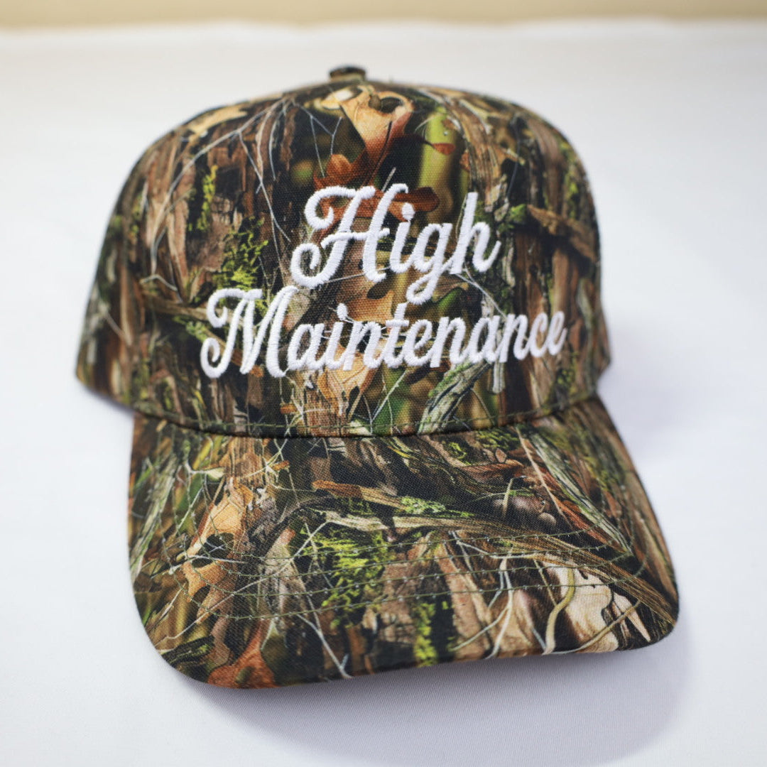 High Maintenance Camo Hat