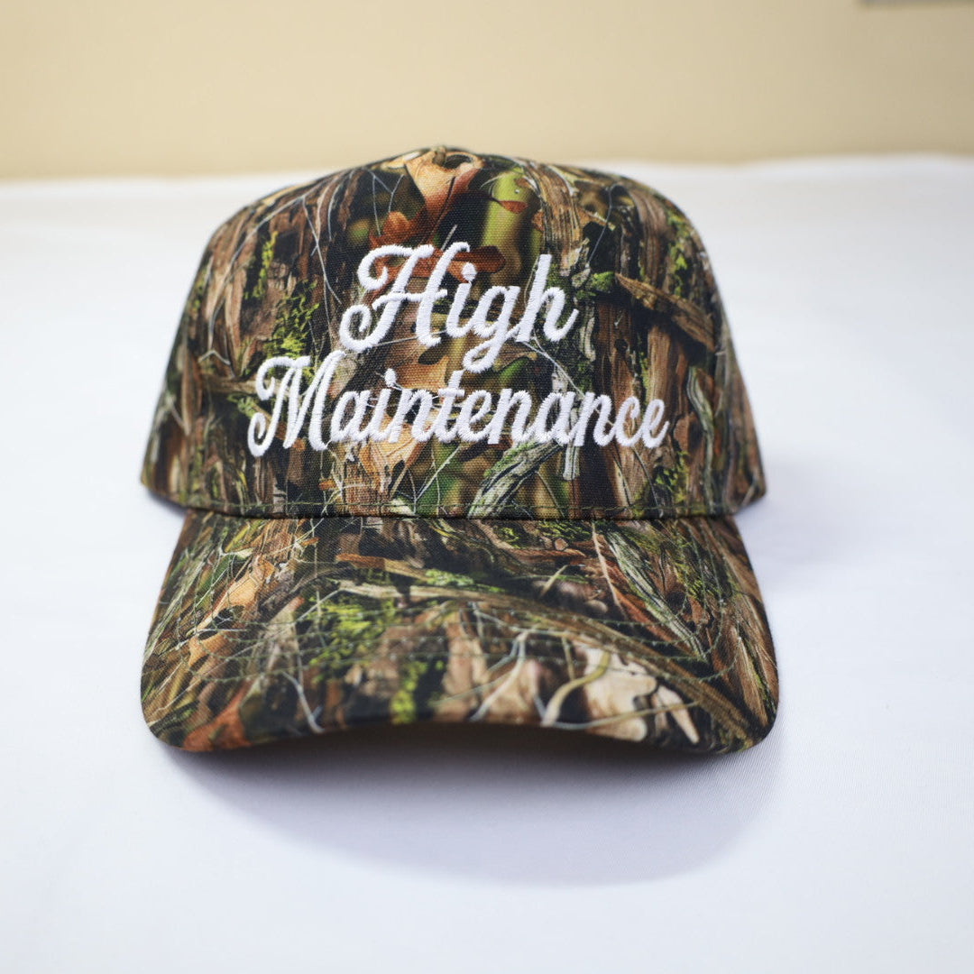High Maintenance Camo Hat