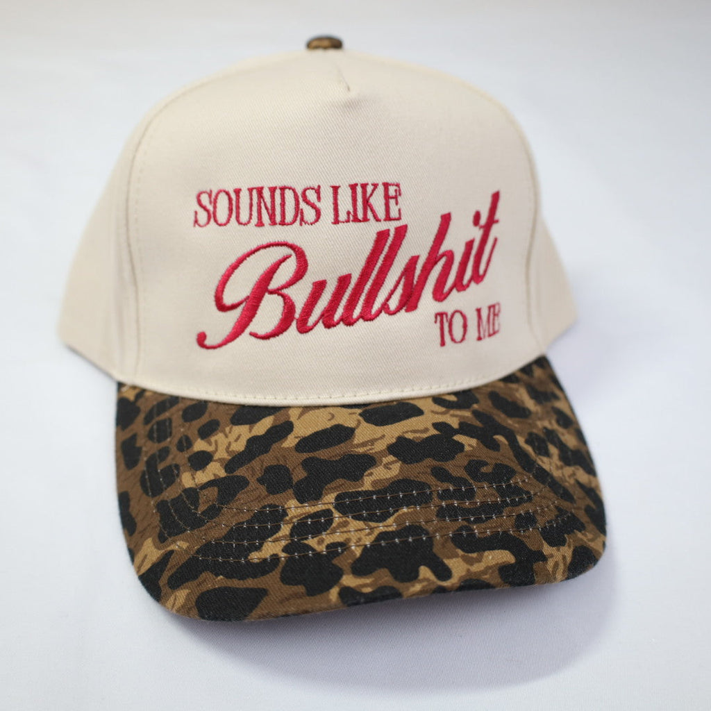 Bullshit Leopard Hat