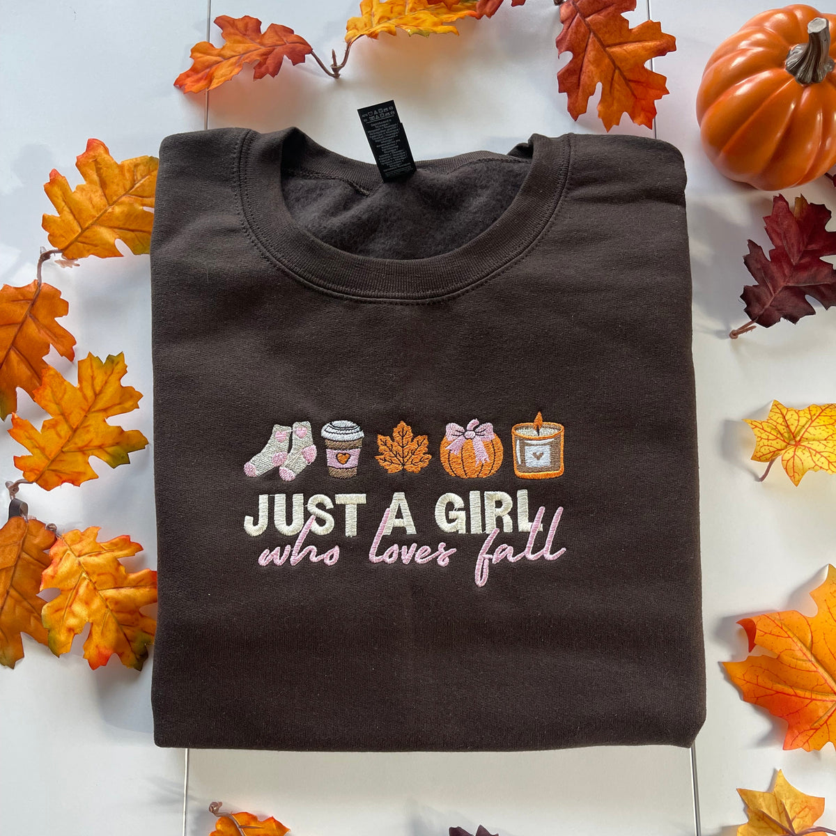 Just A Girl Fall Sweatshirt